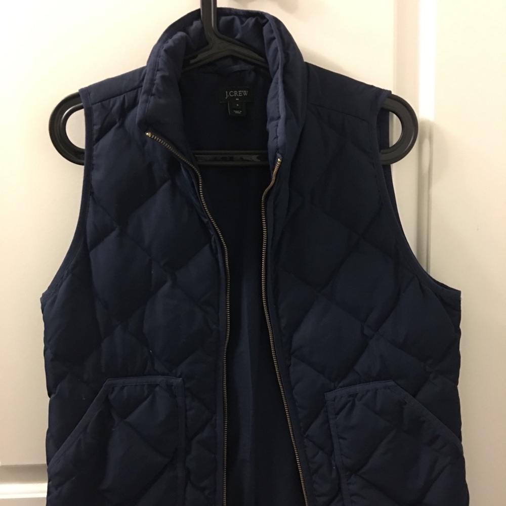 J crew puffer vest
